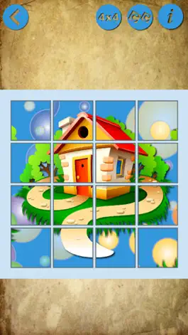 Game screenshot Puzzles - houses for children hack