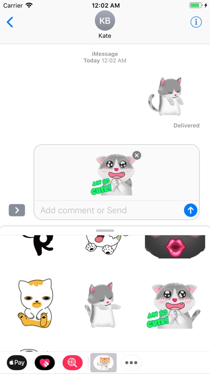 Little Kitten Animated Emoji