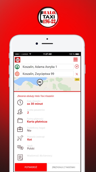 Halo Taxi Koszalin screenshot 3