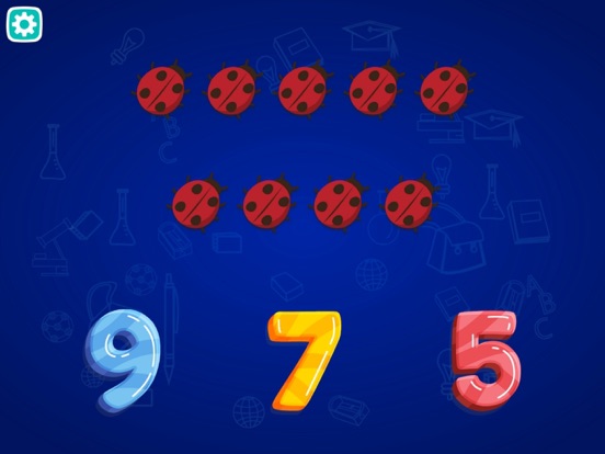 Baby learn to count Numbers iPad screenshot