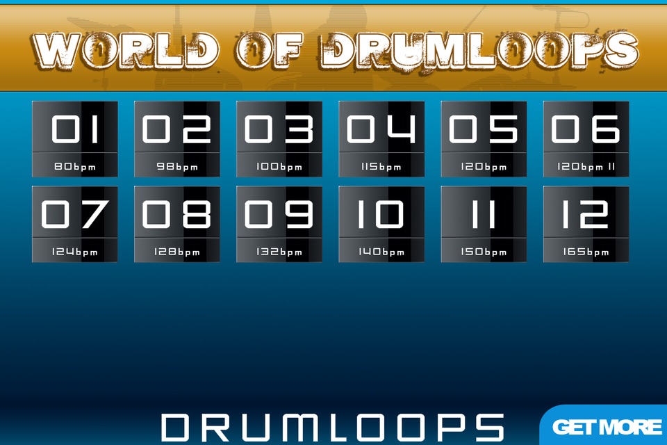 World Of Drum Loops screenshot 2