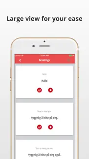 learn norwegian language iphone screenshot 3