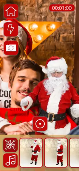 Game screenshot Make a video with Santa Claus hack