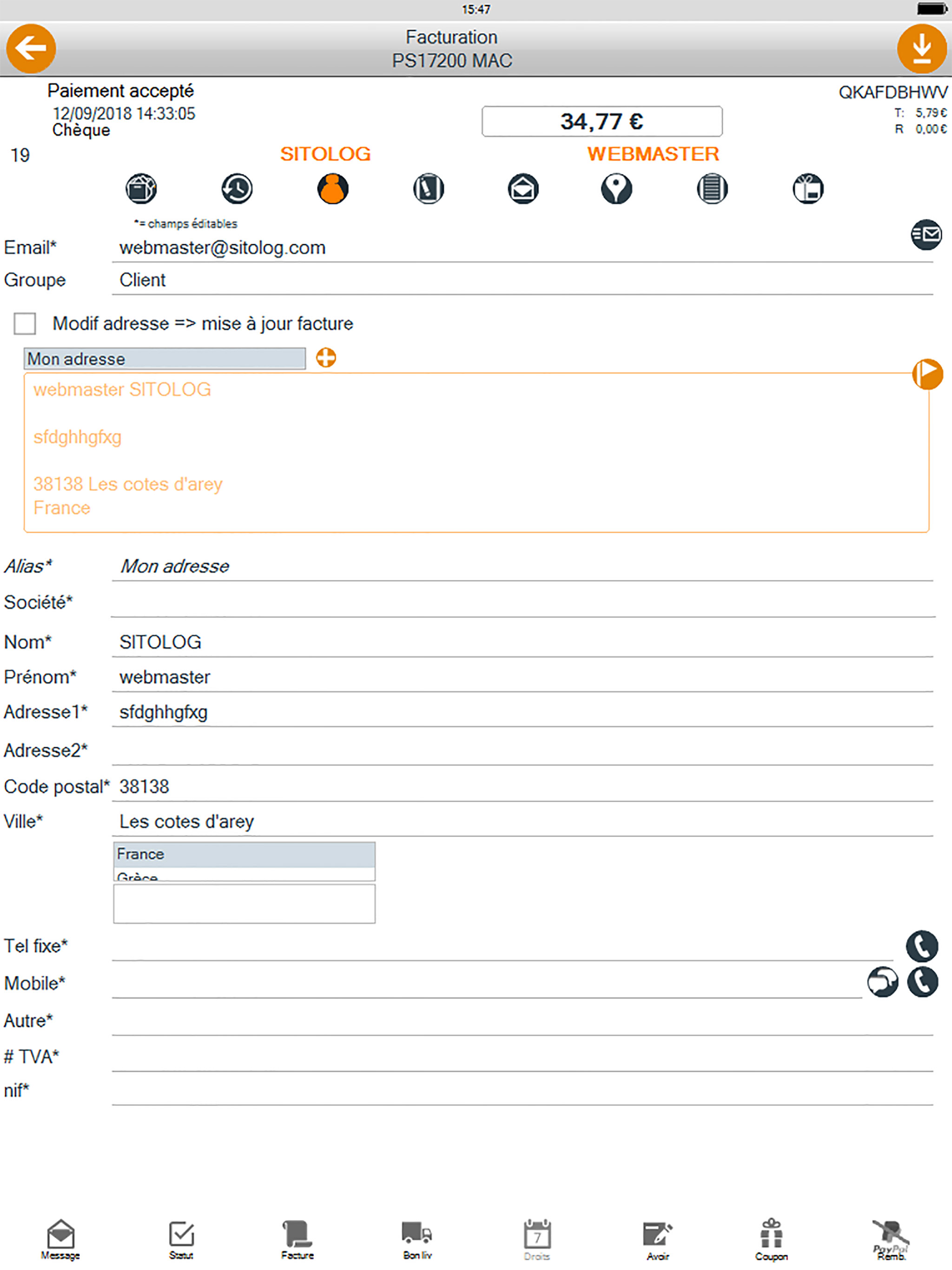PrestaOrders screenshot 18
