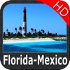 Marine : Florida to Mexico HD - GPS Map Navigator