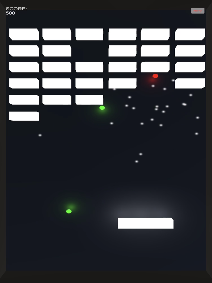 光る ブロック崩し  illumina