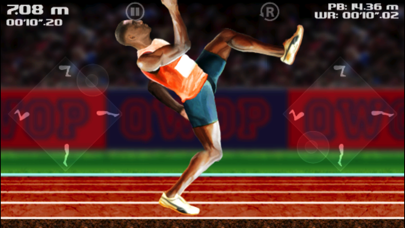 screenshot of QWOP for iOS 1