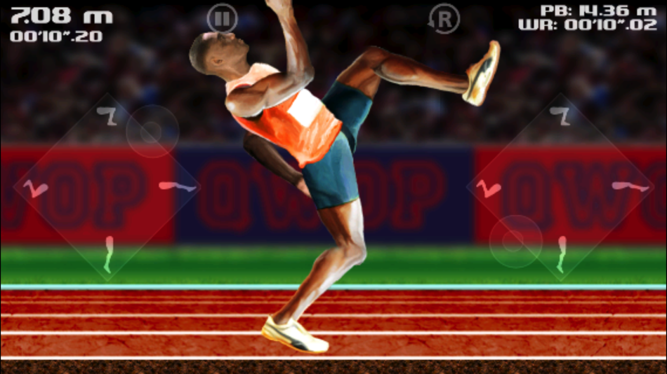 #1. QWOP for iOS (iOS) 由: Bennett Foddy