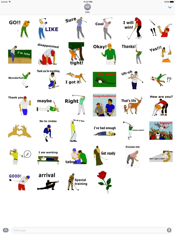 Screenshot #4 pour This is Golf GolfMoji Sticker