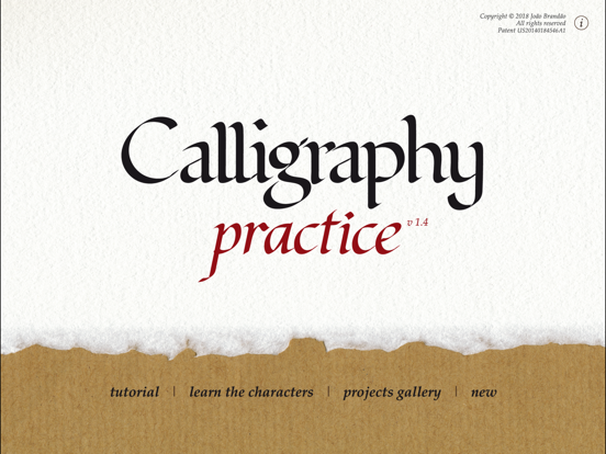 Calligraphy Practice iPad app afbeelding 2