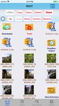 Zipper -File Manager /Transfer screenshot 1