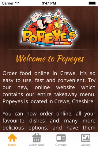Popeyes Crewe screenshot 2