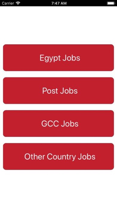 Screenshot #1 pour Egypt Jobs