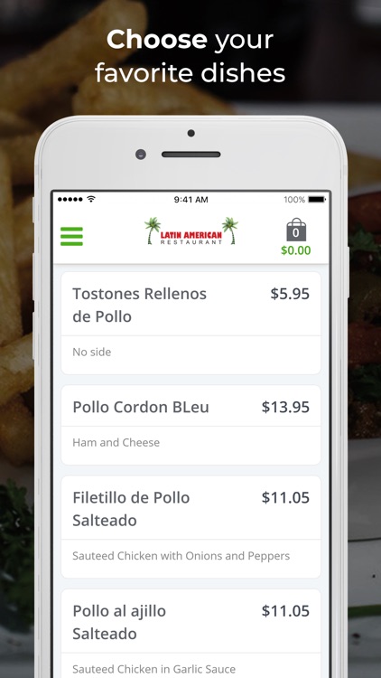 Latin American Restaurant