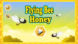 flying bee honey action game iphone screenshot 1