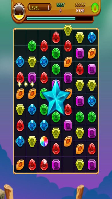 Amazing new quest Jewels: Match 3 game Screenshot 4