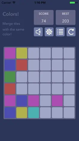 Game screenshot 2048+Colors apk