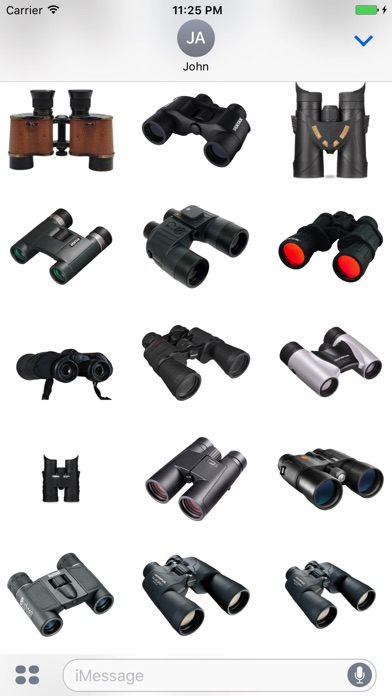 Binocular Stickers screenshot 2