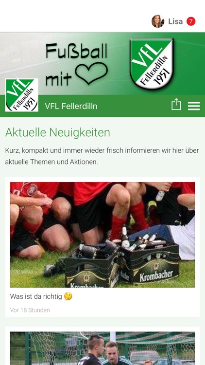 VFL Fellerdilln App