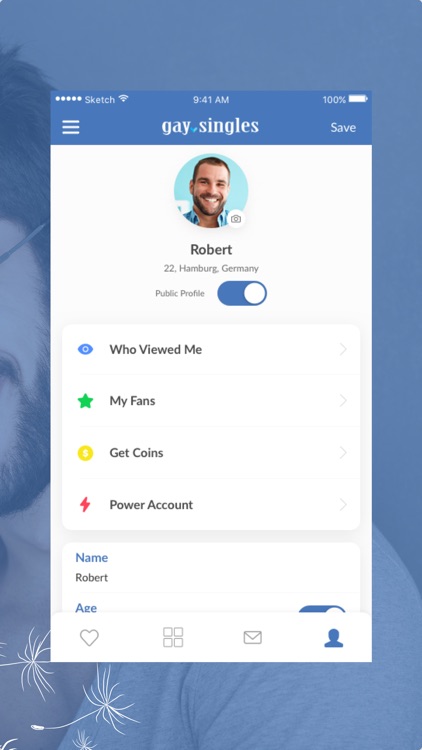 Gay Singles- Dating & Chat App screenshot-3