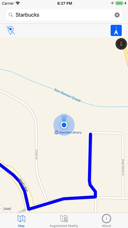 Augmented Reality Map