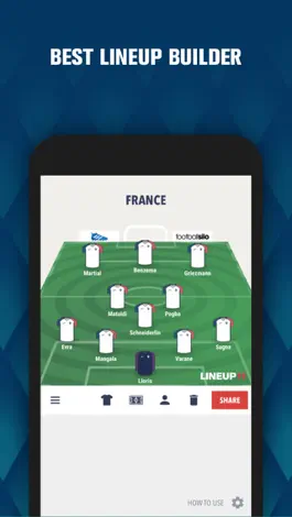 Game screenshot Lineup11 - Football Lineup apk