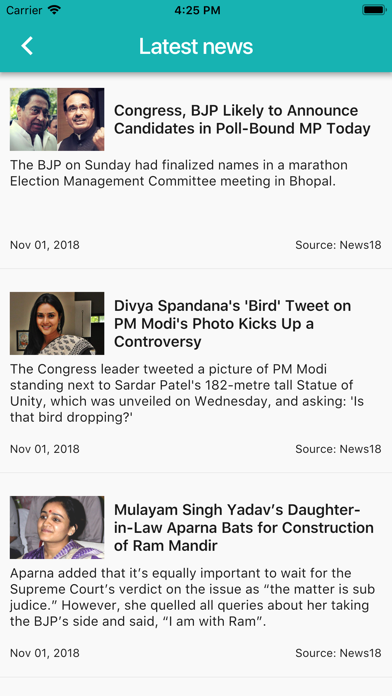 Election Watch Screenshot