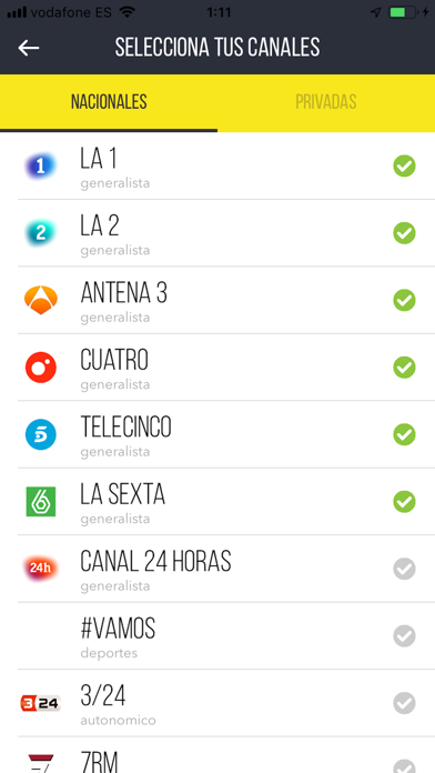 App screenshot