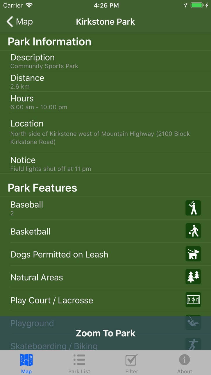 iPhone screenshot