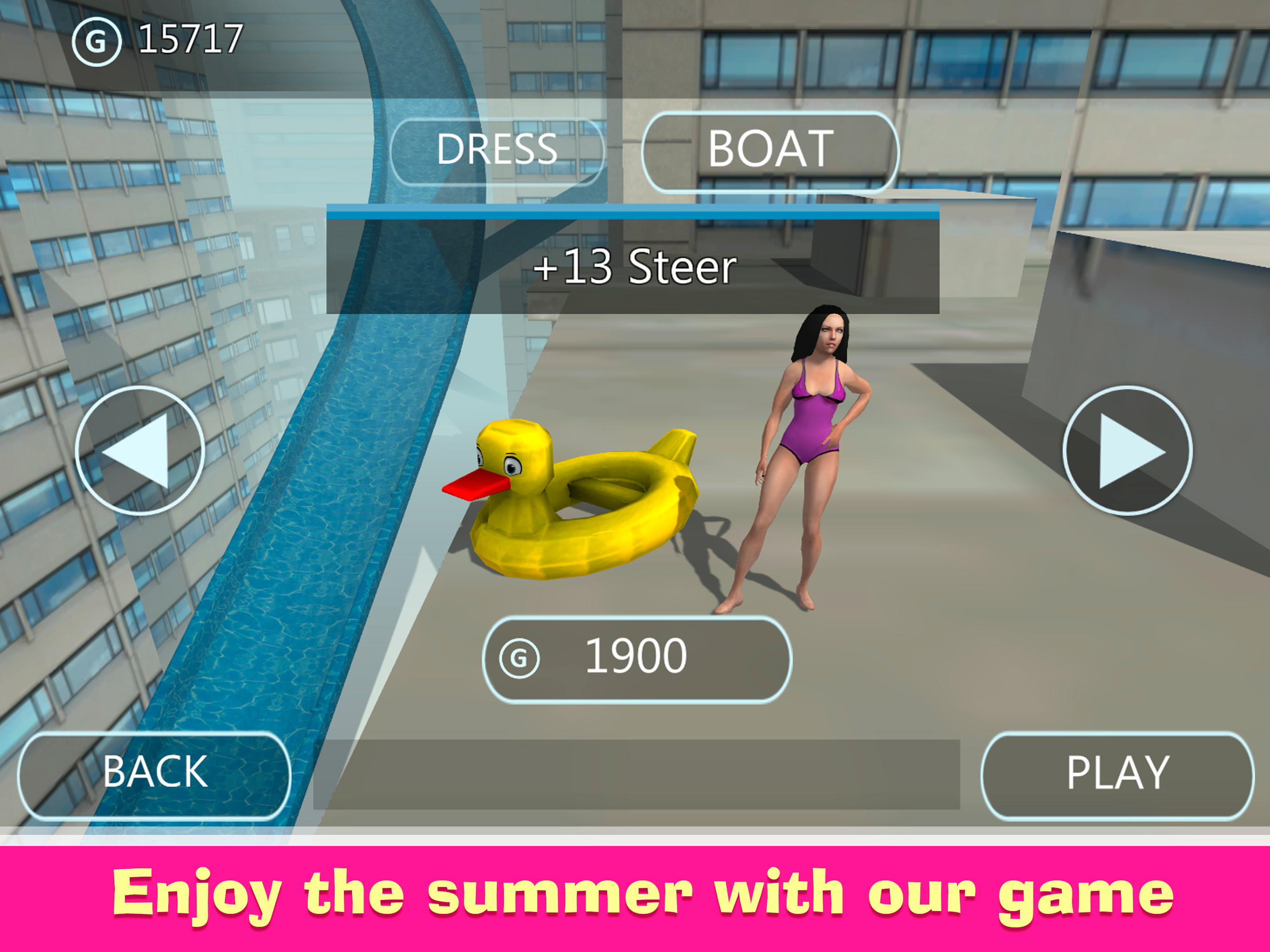 Uphill Water Park Racing Champion screenshot 5