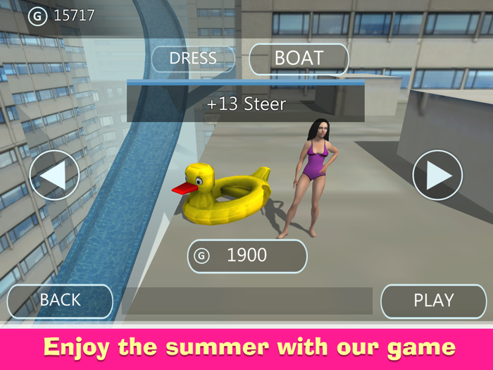 Uphill Water Park Racing Champion