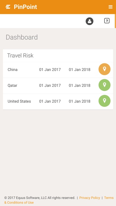 PinPoint Travel Calendar screenshot 3