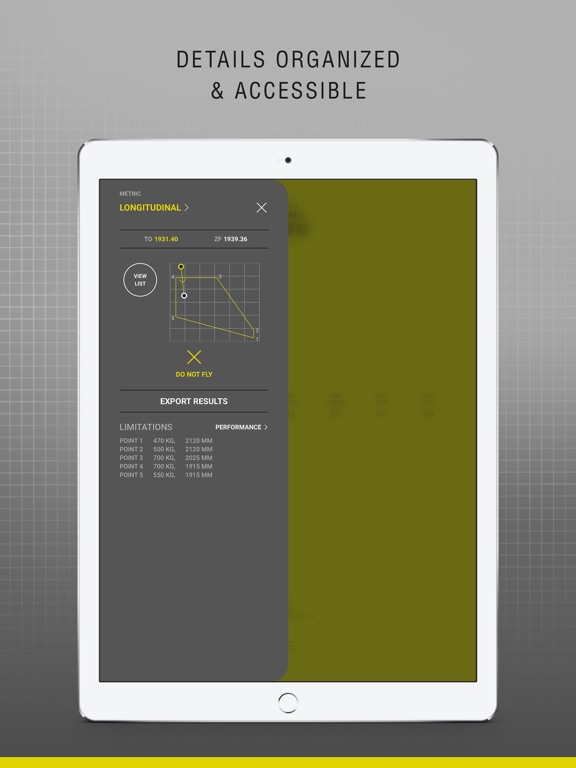 Screenshot #6 pour G2 Weight & Balance