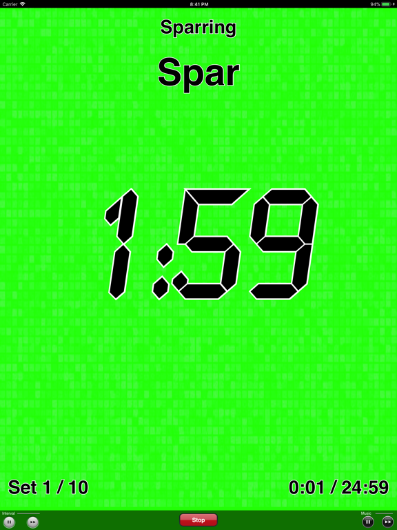 UltraTimer iPad screenshot 4 - Health & Fitness app