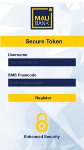 MauBank Secure Token screenshot #1 for iPhone