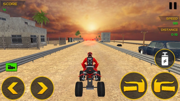 Endless Quad Bike Racing