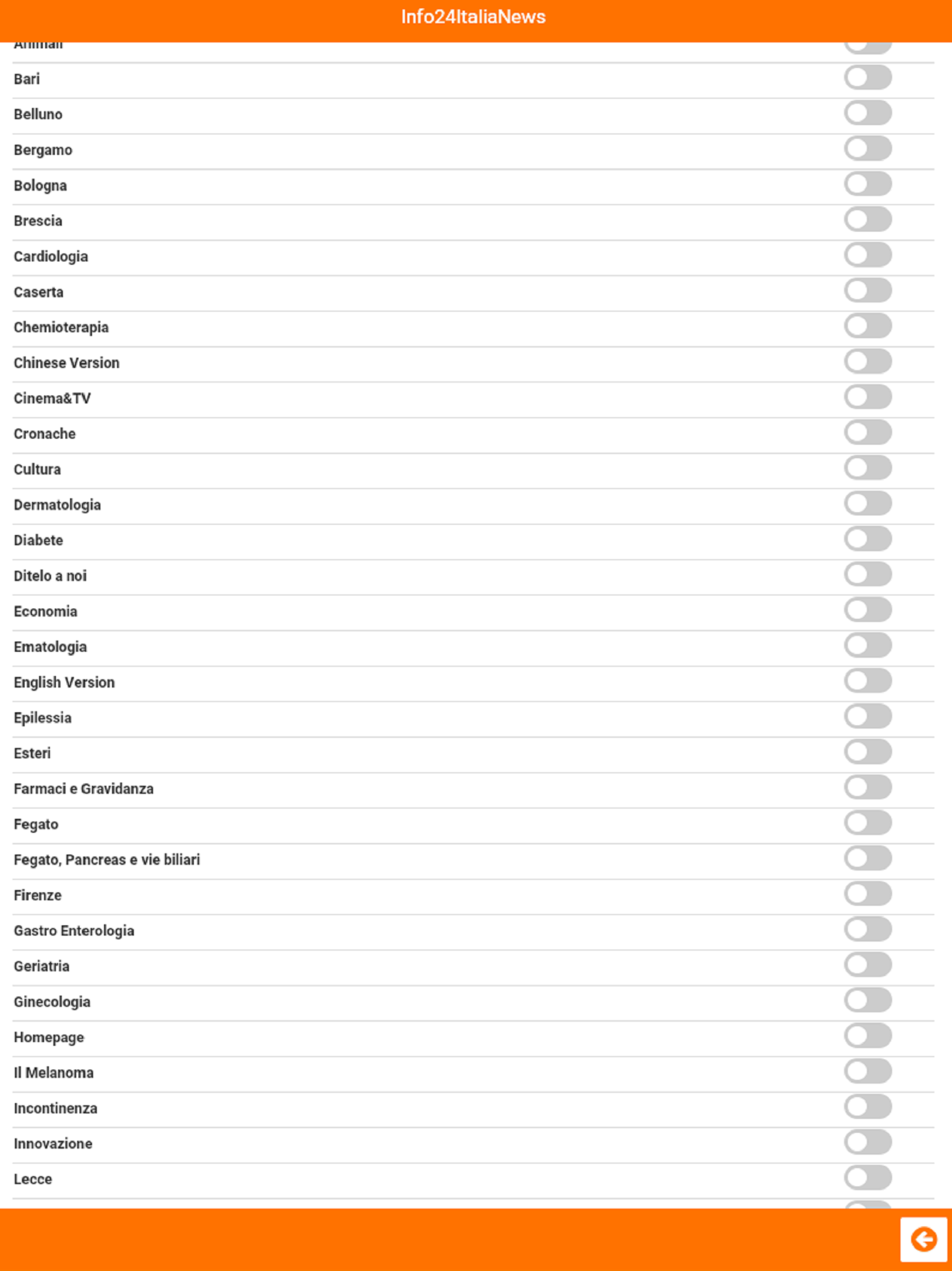 Info24ItaliaNews screenshot 4