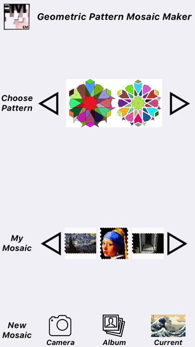 Geometric Pattern Mosaic Maker screenshot 3