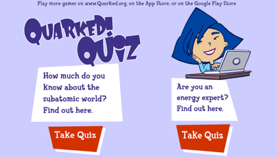 How to cancel & delete Quarked! Quiz from iphone & ipad 1