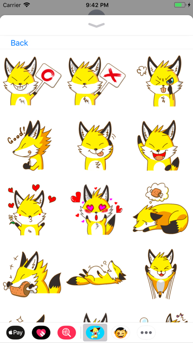 Screenshot #3 pour Fox Stickers Collection