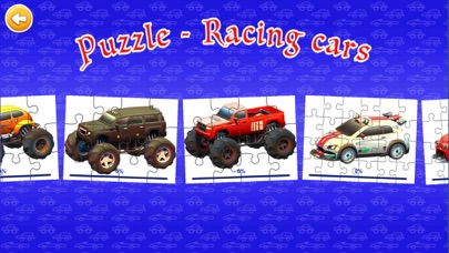 Puzzle - Racing Cars screenshot 2