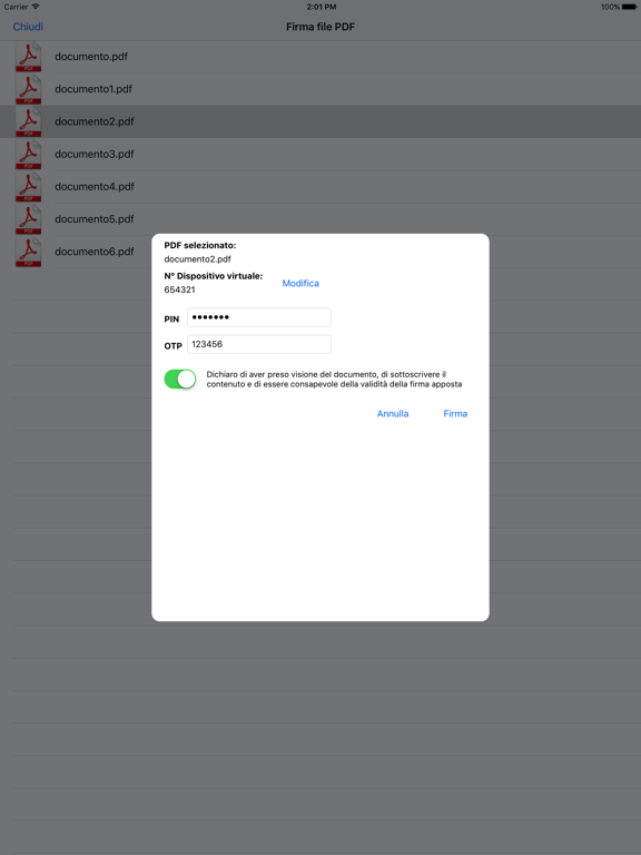 Screenshot #6 pour Firma Digitale Guardia di Finanza