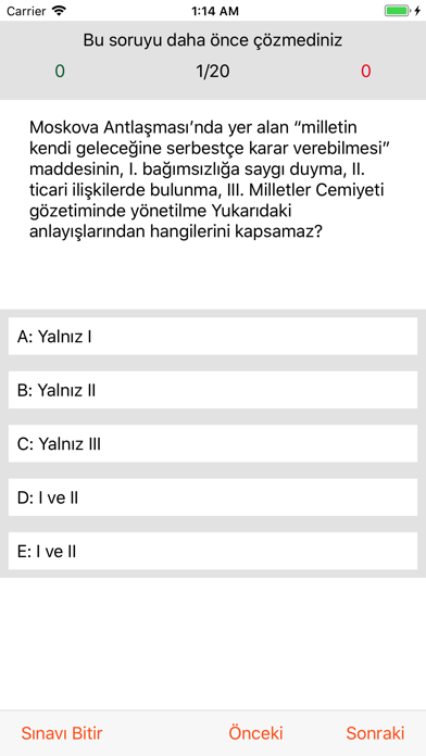 Screenshot #2 pour Kpss Hazırlık Cepte