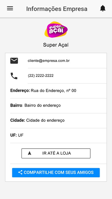 Super Açaí - Cartão Fidelidade screenshot 2