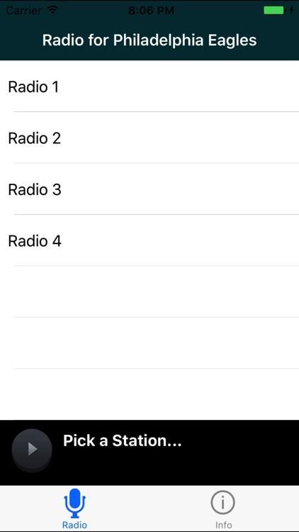 Radio for Philadelphia Eagles