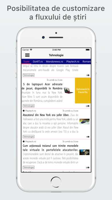 Screenshot #2 pour Actualități.info