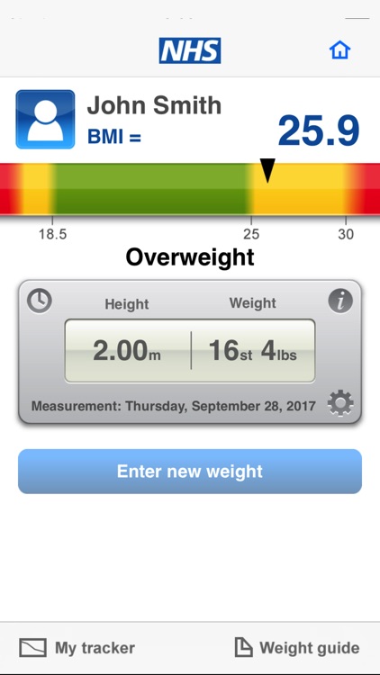 NHS BMI calculator screenshot-3