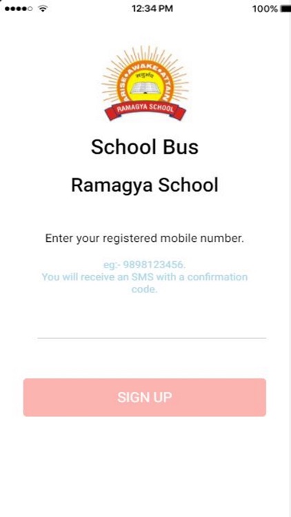 Ramagya School Track Bus