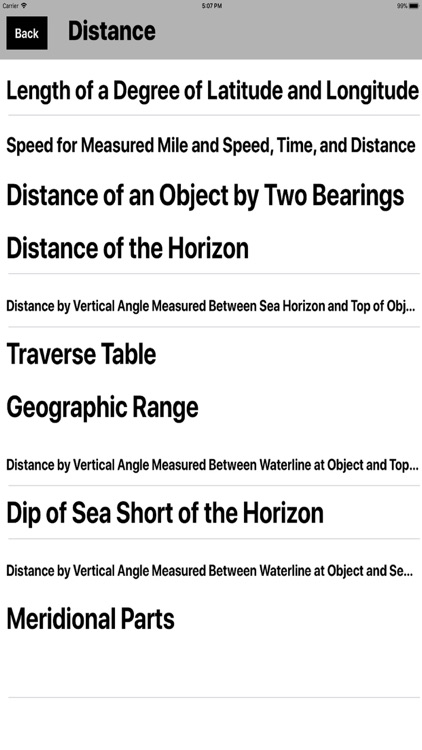mariners - Nautical Calc