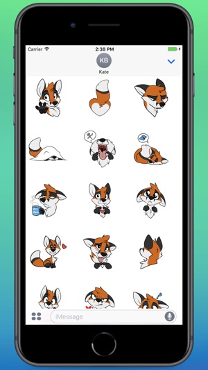 Sleepy Fox Stickers(圖1)-速報App
